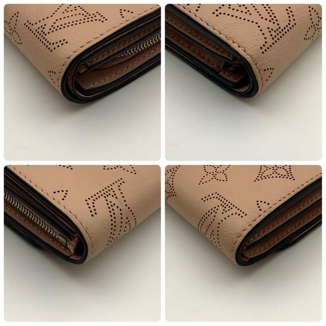 鑑定済み ルイヴィトン ポルトフォイユ イリス コンパクト 財布 小型 ピンク