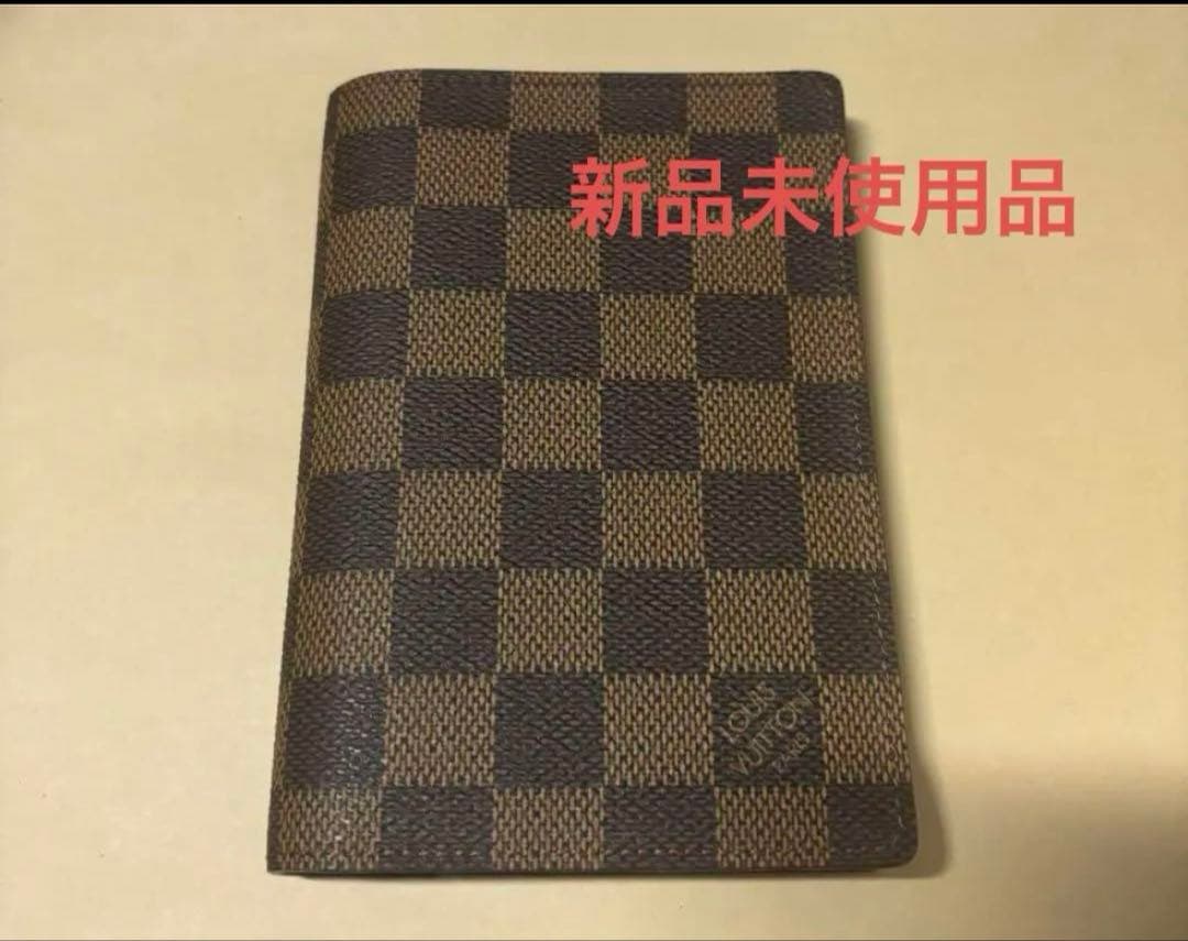 ルイヴィトン パスポートケース ダミエ
