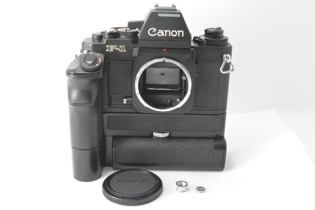 ■ 美品 ■キャノン　Canon New F-1＋AEモータードライブFN