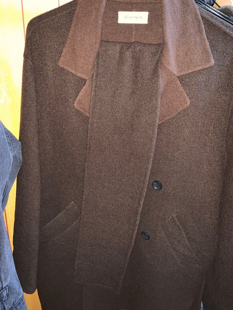 attisession リバーシブルベルトコート！！定価49940円！！