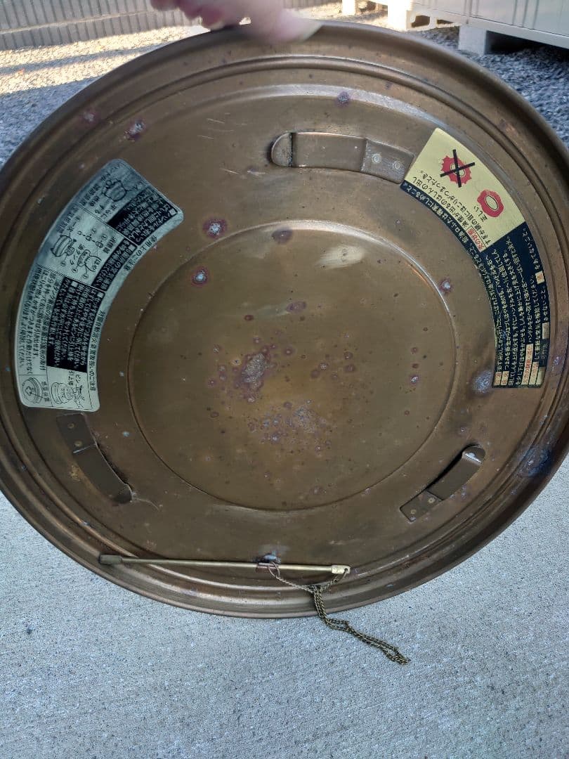 真鍮製　石油ストーブ　日本船燈　フリージア