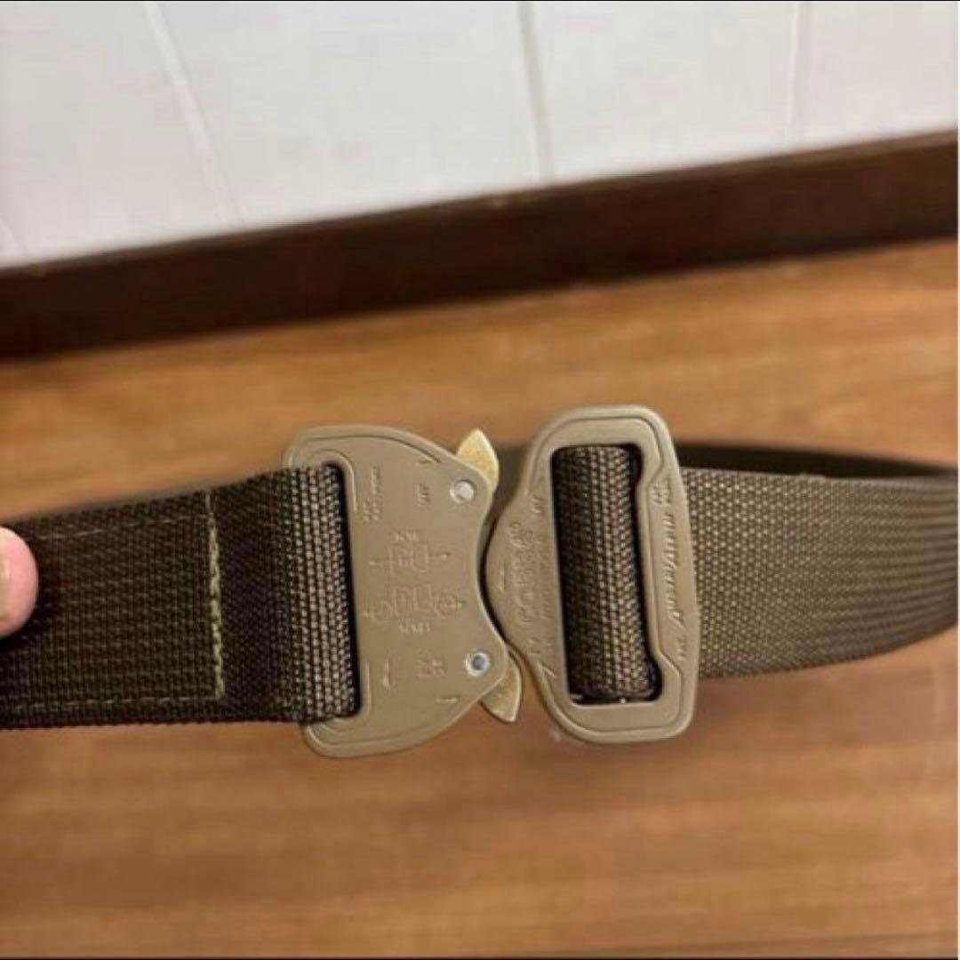 極美品　米軍　ELITE ガンファイターベルト　LARGE コヨーテ　USA製