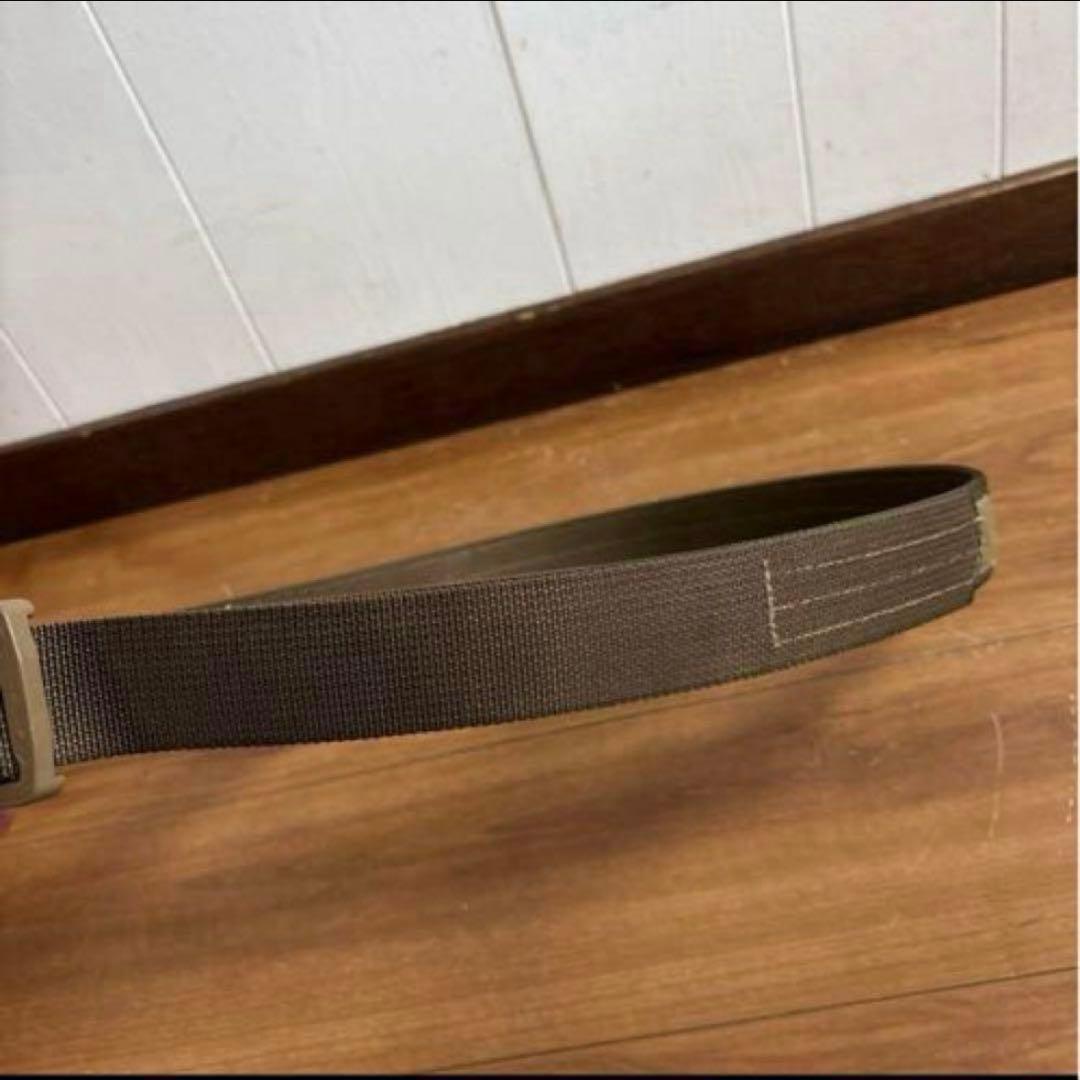 極美品　米軍　ELITE ガンファイターベルト　LARGE コヨーテ　USA製