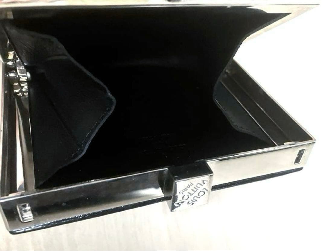 【訳あり】【希少】ルイヴィトン＊ダミエ＊ヴェルニ＊アンジュPM＊BLACK❣️