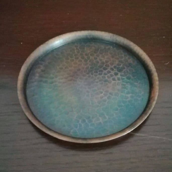 鎚起銅器　玉川堂　お盆　トレー　煎茶道具　和骨董　アンティーク