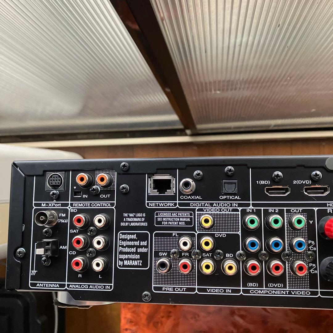 marantz AVアンプ NR-1602。リモコン付き