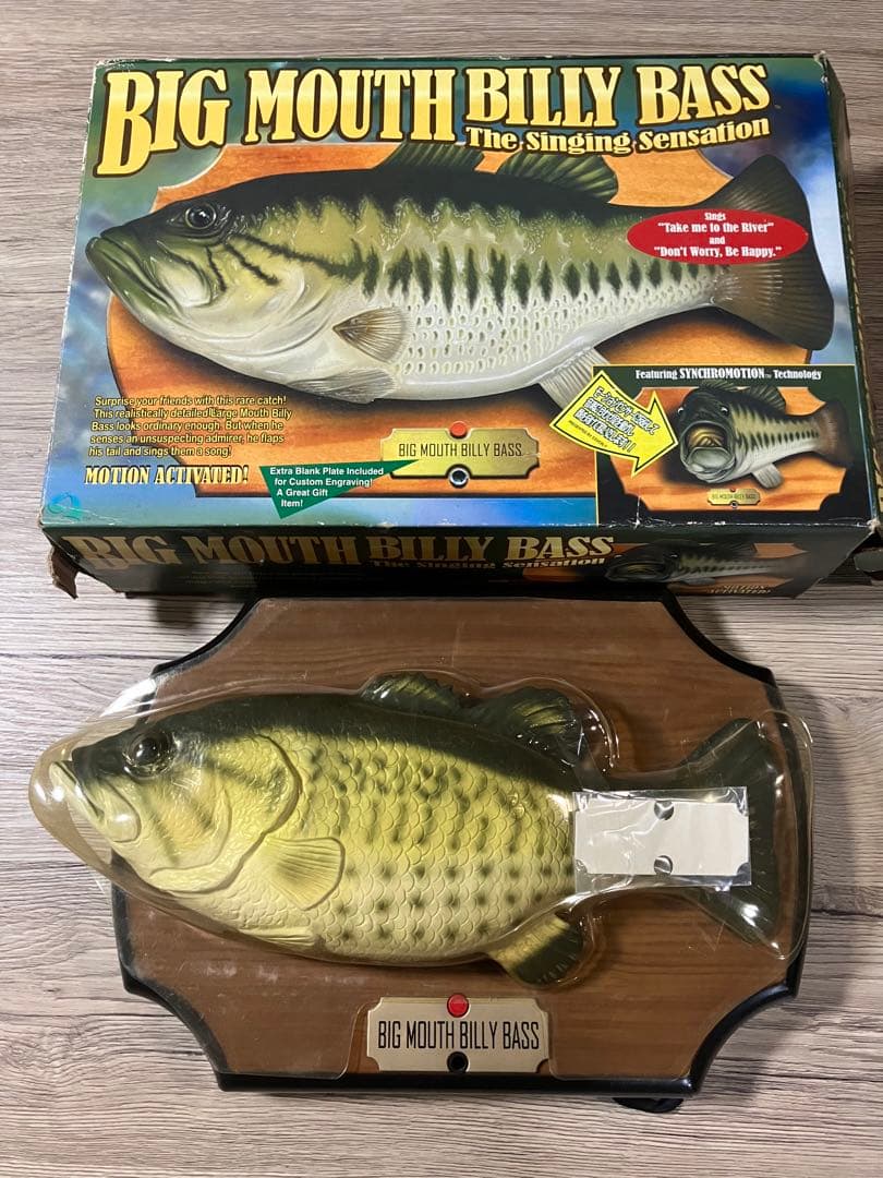 【希少】ビッグマウスビリーバス ムービングフィッシュ