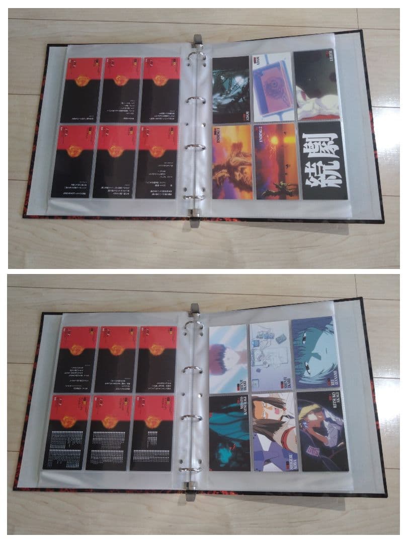 新世紀エヴァンゲリオン カードダスマスターズワイド 第1弾 専用バインダー付き