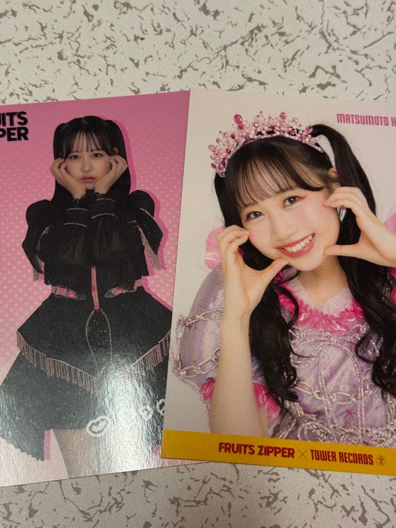 FRUITSZIPPER 松本かれんグッズ　アクスタなど
