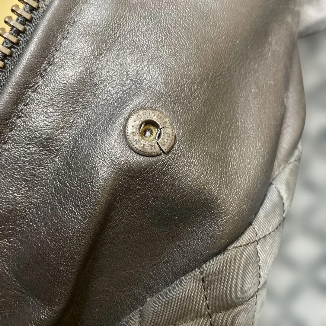 ジ*ル様 Vanson ビンテージ レザージャケット シングルライダース 36