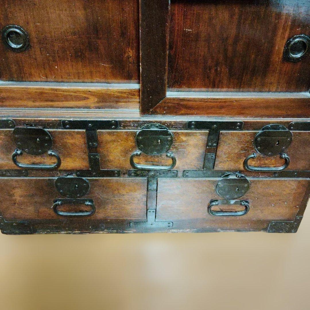 ●古道具●和箪笥 古箪笥 引き出し 家具 インテリア アンティーク江戸 明治