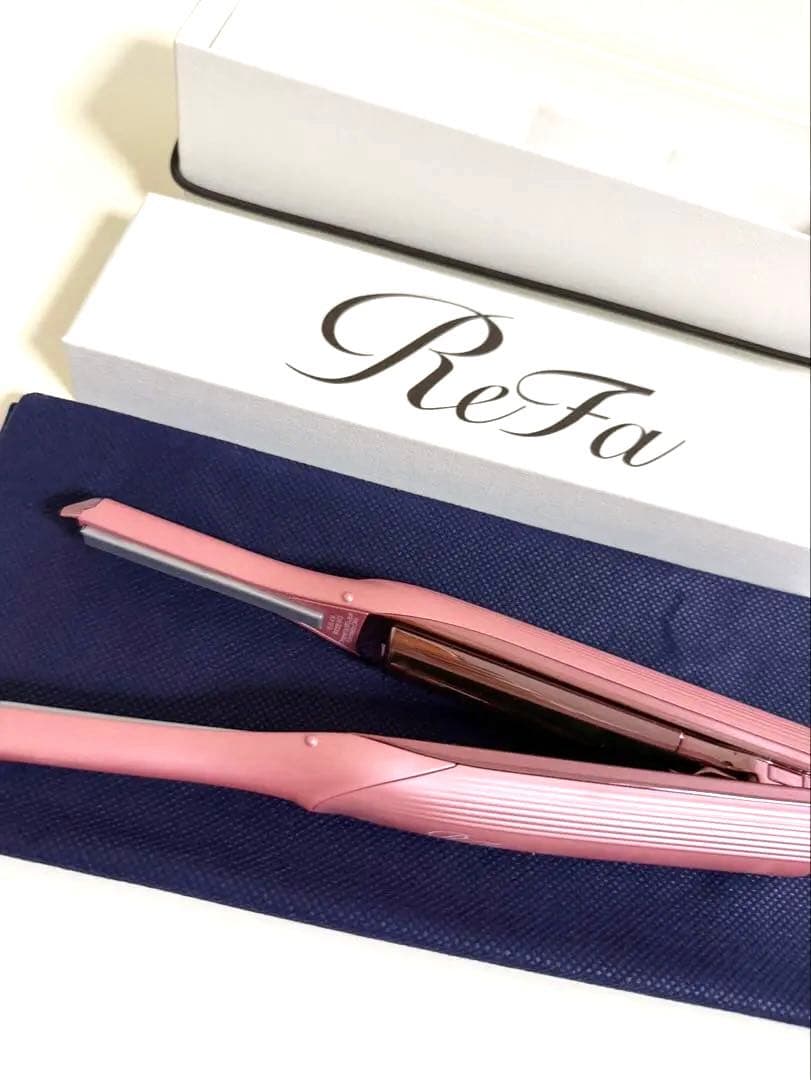 ReFa リファミニヘアアイロン フィンガーコードレス ピンク