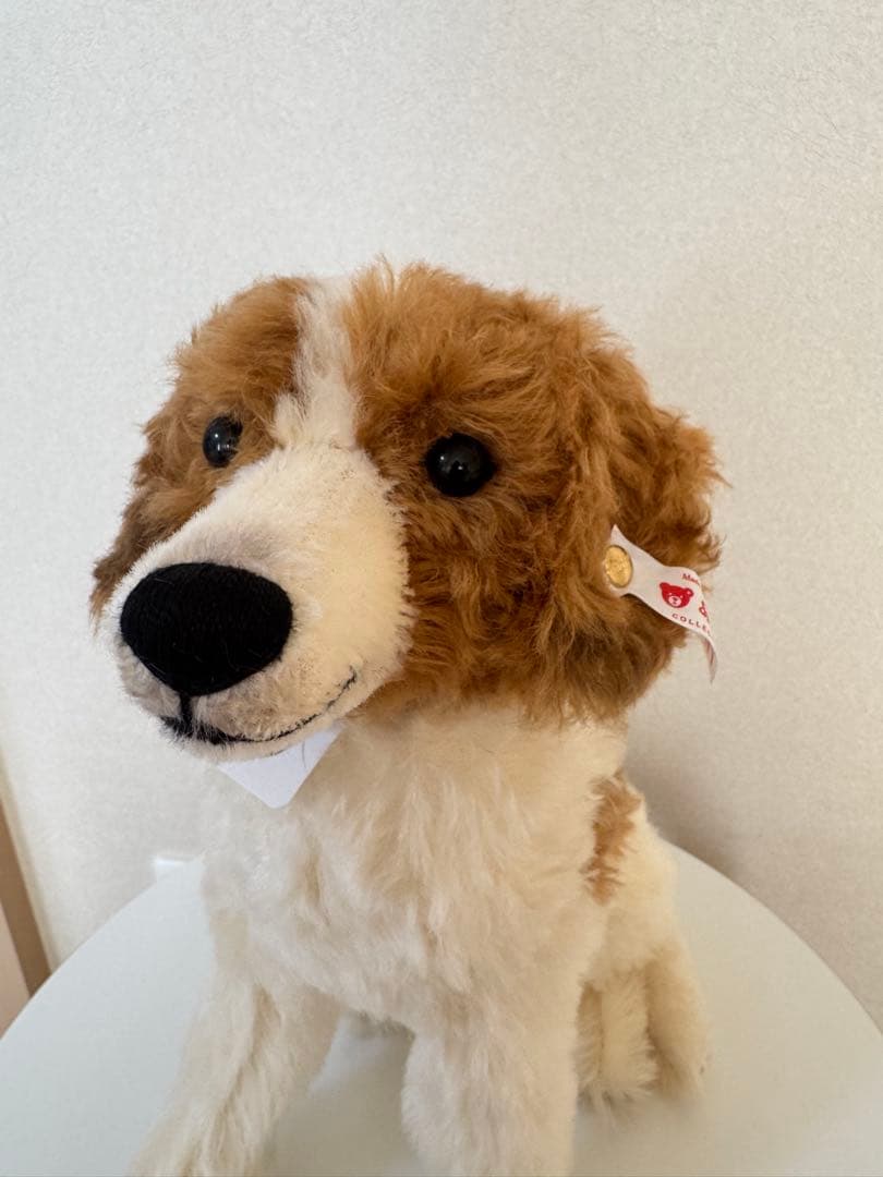 シュタイフ　Steiff ぬいぐるみ　コーイケルホンディエ　犬