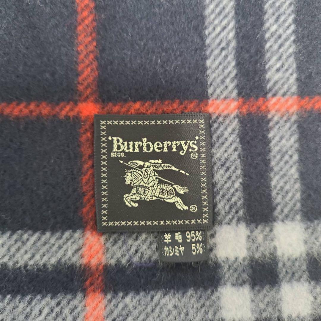 【Burberrys】マフラー ストール ノバチェック 大判　カシミヤ5%