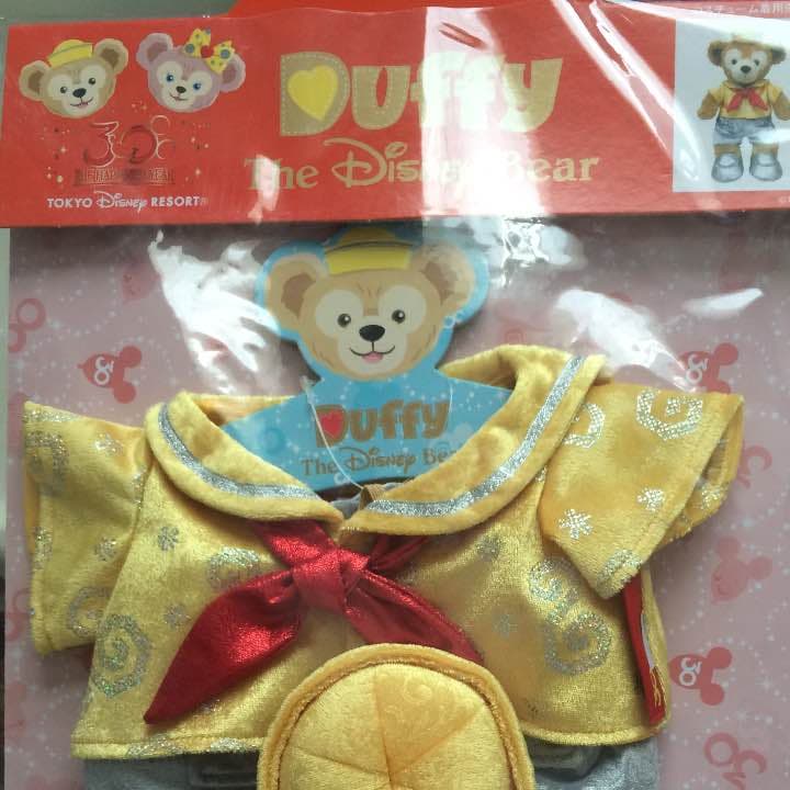 ダッフィ、シェリーメイ 30周年コスチューム