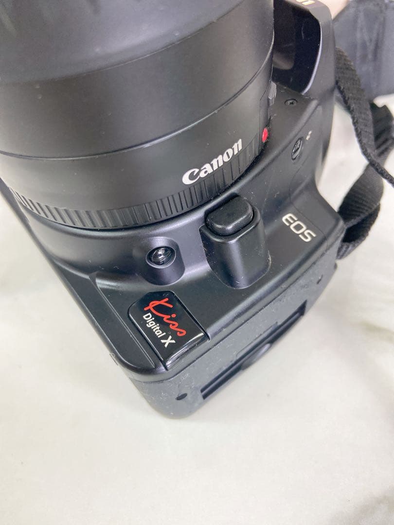 ＋【通電OK】Canon EOS Kiss Digital X 一眼レフカメラ
