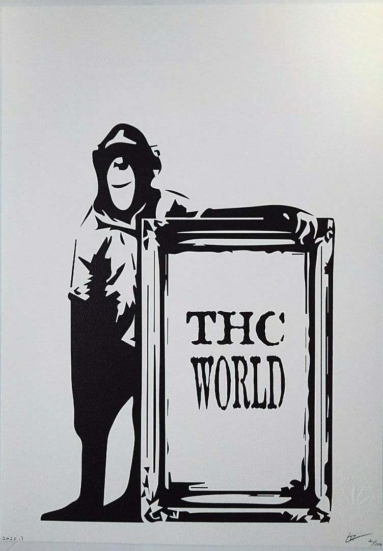 THC WORLD／Death Nyc アートポスター　アンディ・ウォーホール