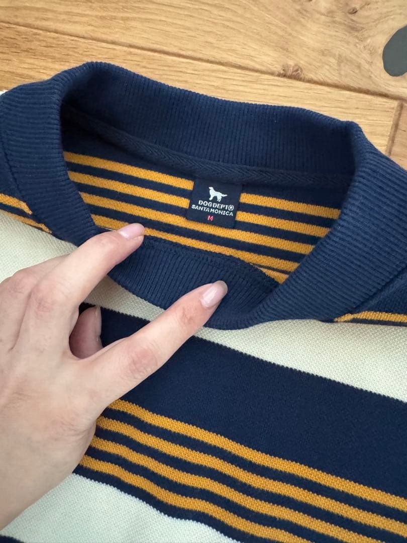 ドッグデプト　DOG DEPT ランダムボーダー　3枚セット　お揃いコーデ