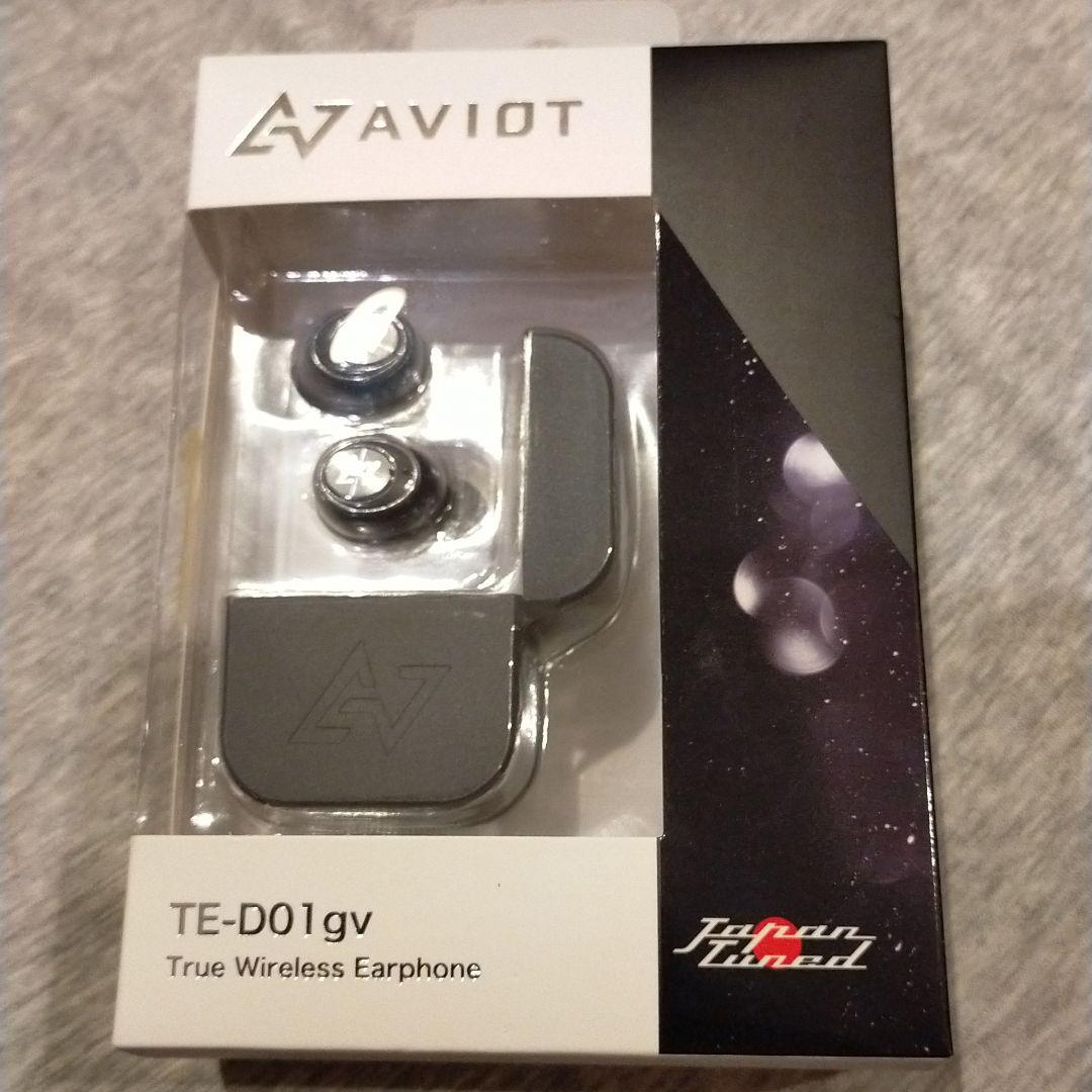 AVIOT ワイヤレスイヤホン　TE-D01gv-BK