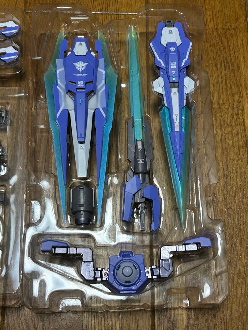 【開封品】L BUILD メタルビルド ダブルオークアンタ フルセイバー