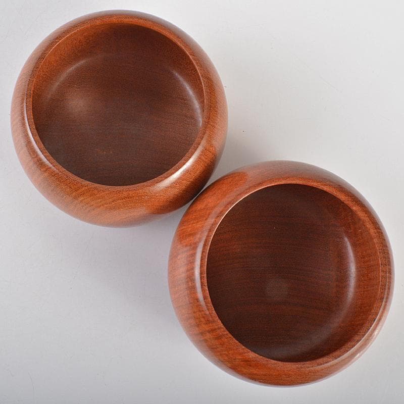 囲碁　碁石　本蛤碁石　那智黒碁石　碁笥　一套　30号8㎜　時代箱　MR7235B