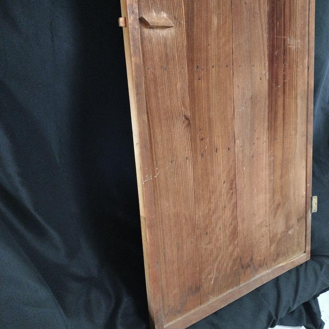 旧家 建具 トイレ 扉 木製ドア 和ガラス窓 昭和レトロ　アンティーク 古民家