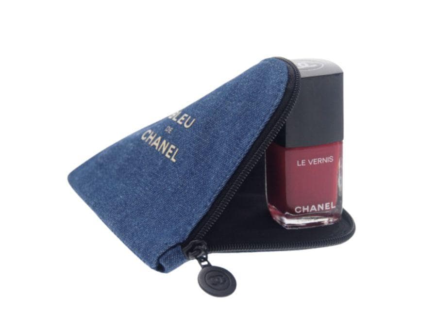 ブルー ドゥ シャネル ノベルティ 小銭入れ 2020 デニム CHANEL