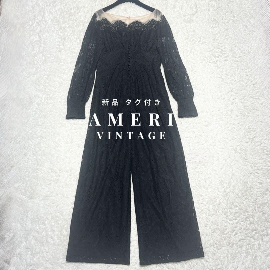 新品 AMERI OFF SHOULDER LACE LIKE ROMPERS