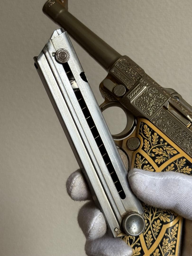 マルシン ACG ゴールド ルガー P08 ゲーリングルガー 金属 モデルガン