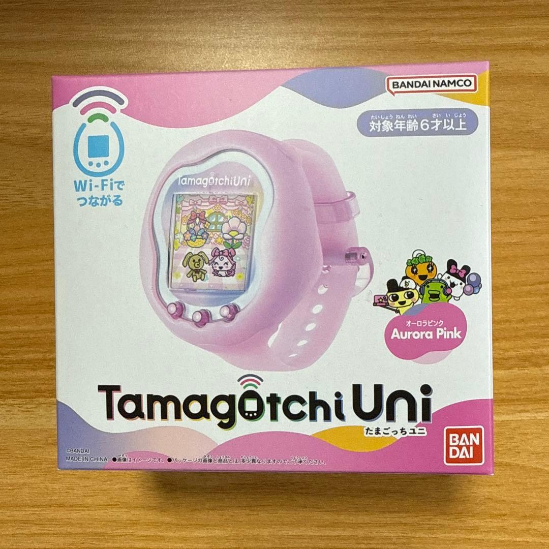 Tamagotchi Uni Aurora Pink たまごっちユニ