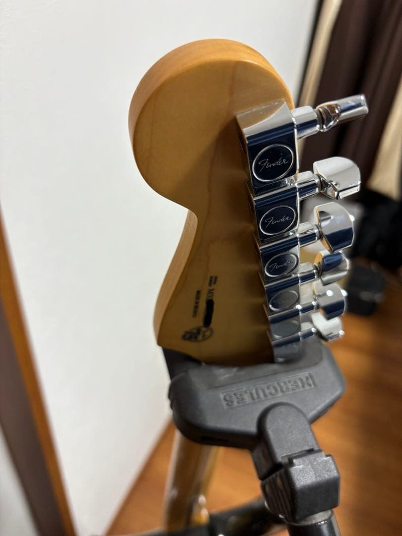 ギター fender player stratocaster black