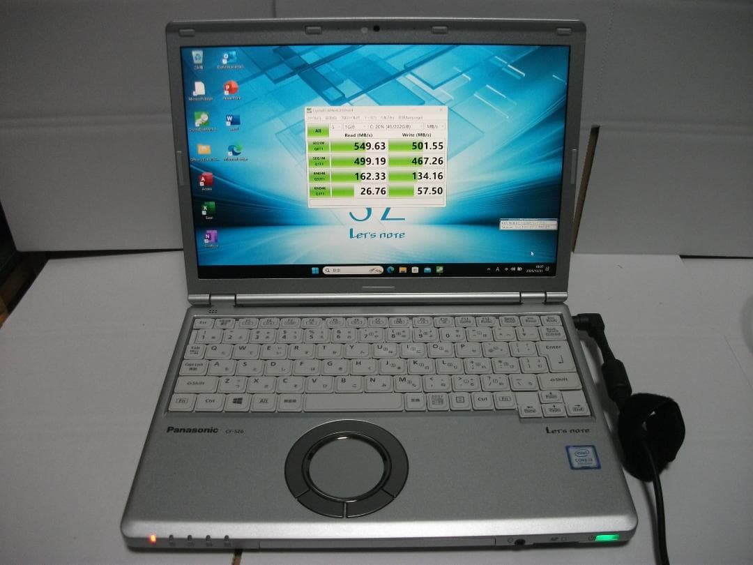 Windowsノート本体 Win11 Let'snote CF-SZ6/8GB+SSD256(525)