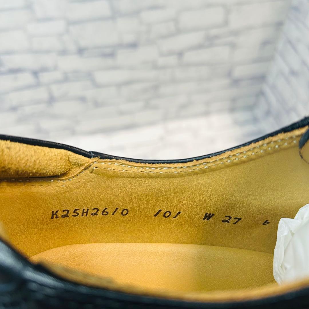 新品 Regal Walker 101W プレーントゥ 外羽根 黒 27cm