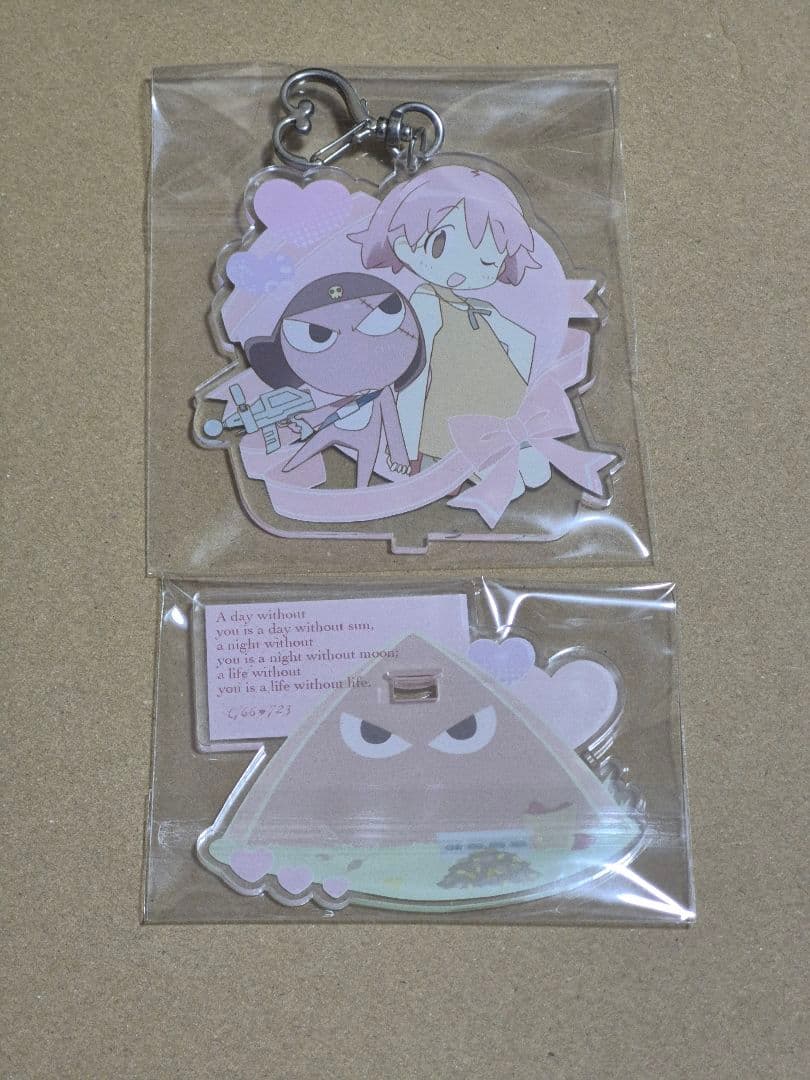 希少 激レア ケロロ軍曹 夏海 幼少期 ギロロ アクリルスタンドキーホルダー