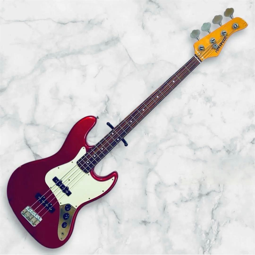 FERNANDES フェルナンデス RJB-380 エレキベース 赤 JB