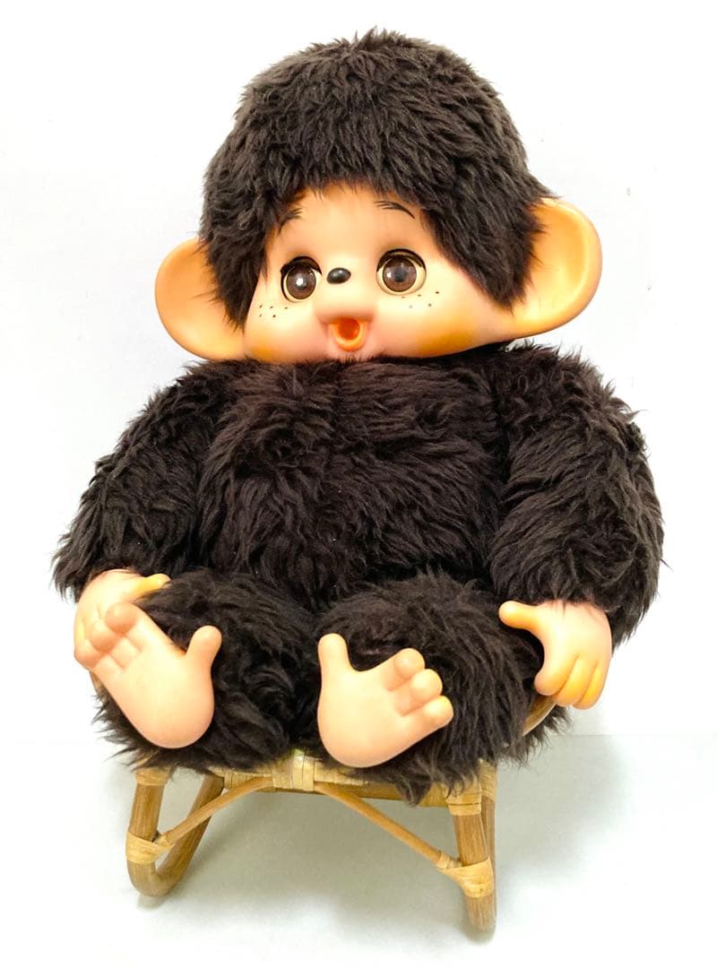 【貴重】希少プレミア『大助くん』廃番コレクション品／木製椅子付／美品／モンチッチ