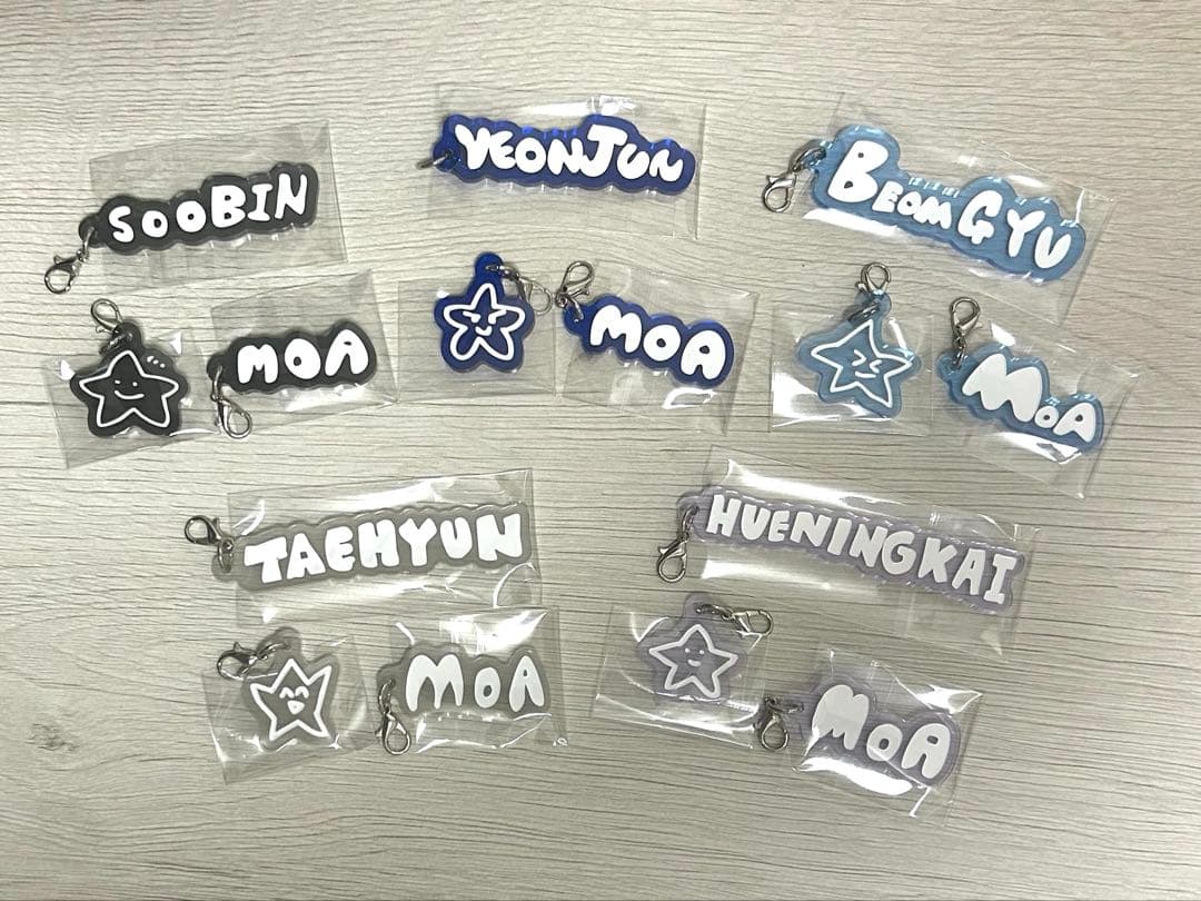 TXT アクリルチャーム スビン ヨンジュン ボムギュ テヒョン ヒュニンカイ