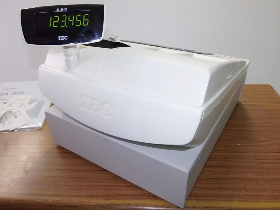 設定無料 東芝TEC MA-550 レジスター 10部門 250705
