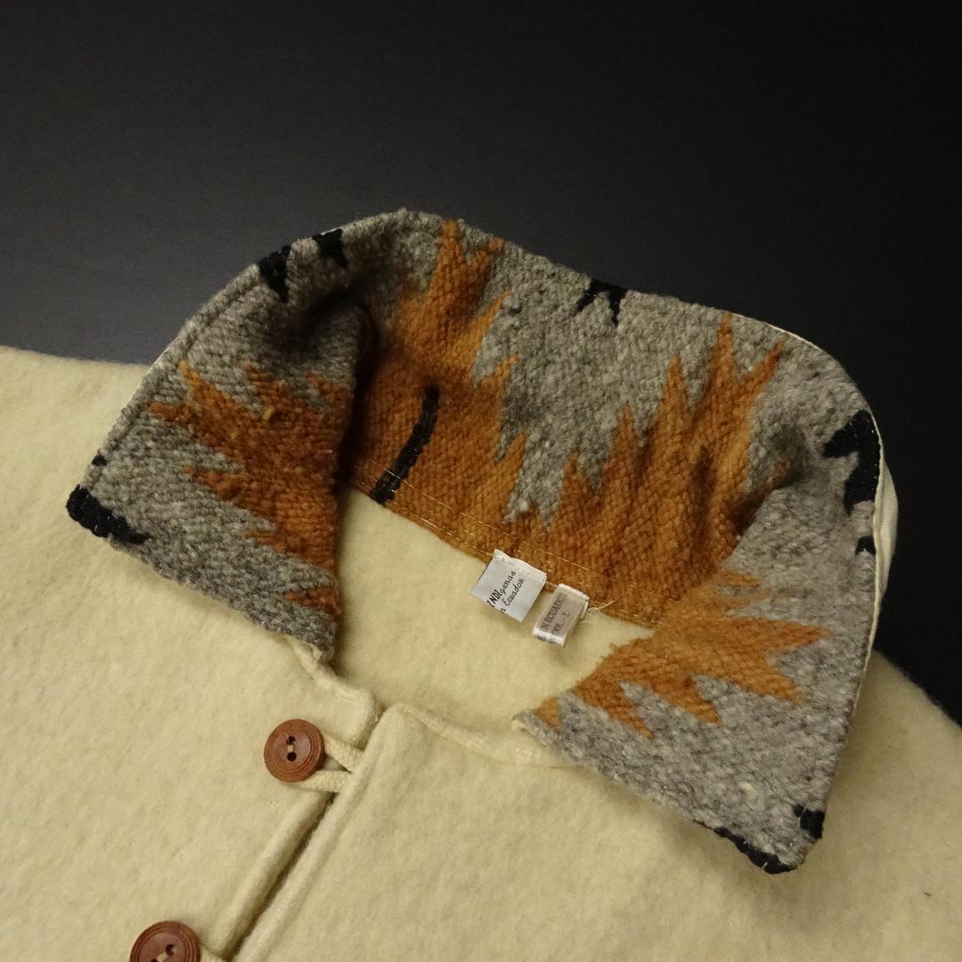 90s エクアドル製 ARTEsanias ブランケットプルオーバー チマヨ柄