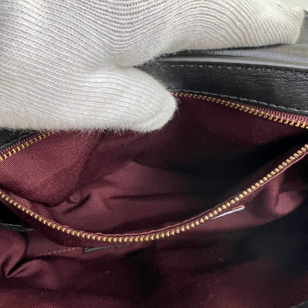 【美品✨2way】マークジェイコブス ショルダーバッグ NOHO 本革 ブラック