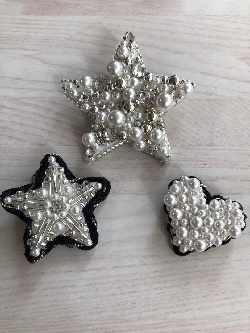 美品✷Rene ルネ パール ブローチ 3個セット FOXEY フォクシー