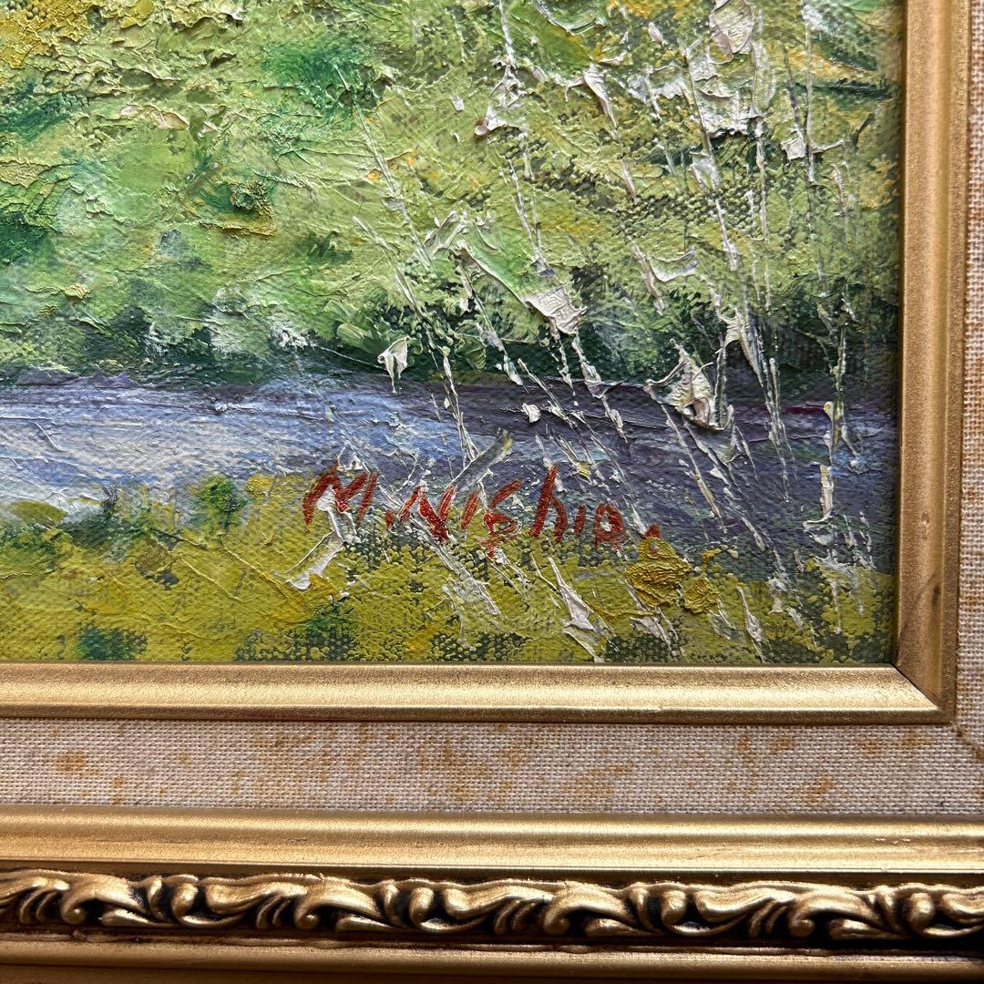 油彩画  風景画