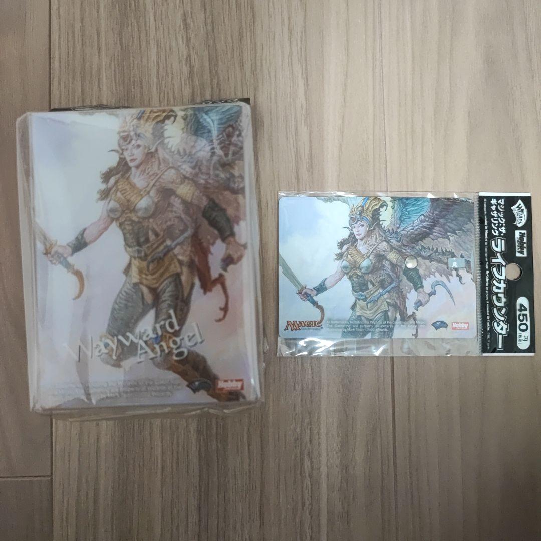 未開封！マジックザギャザリング むら気な天使デッキケースとライフカウンター