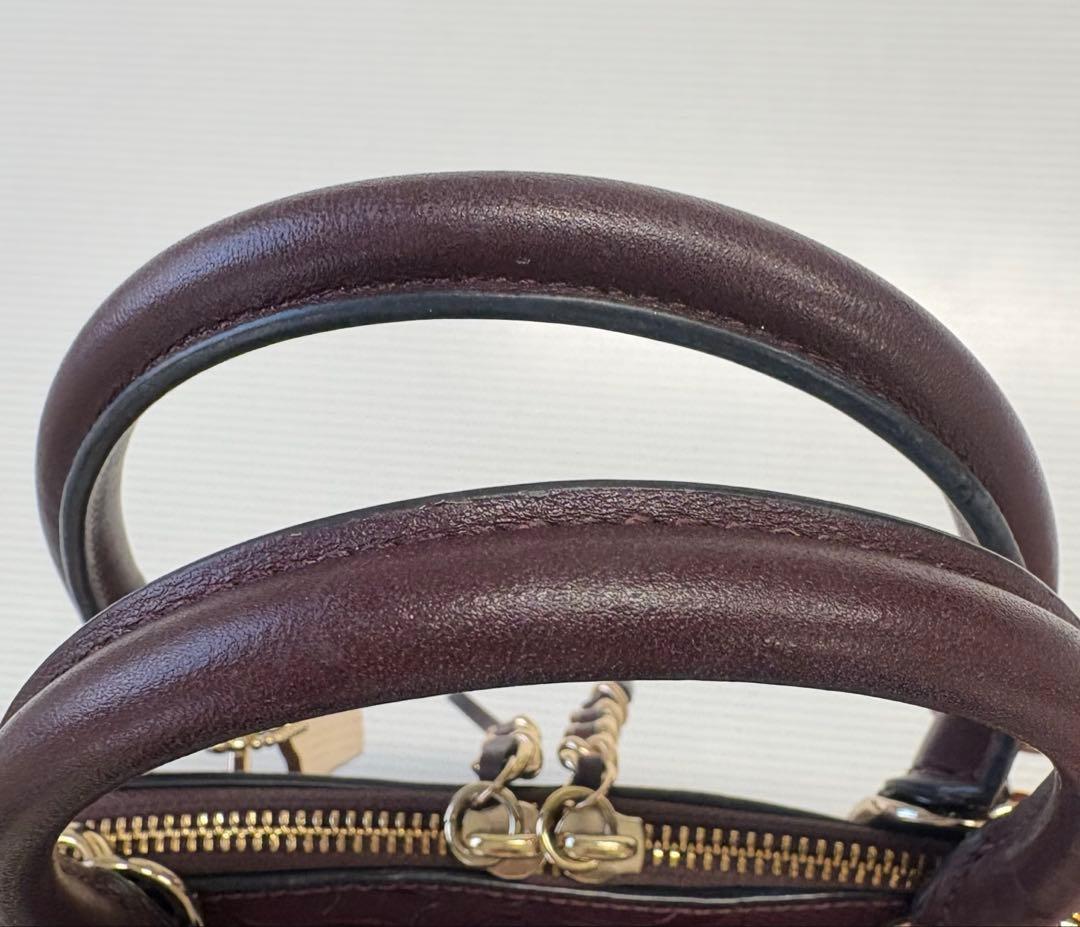 コーチ COACH ショルダーバッグ/ハンドバッグ　茶系