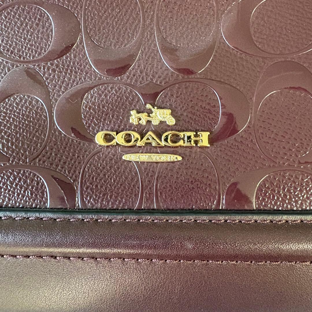 コーチ COACH ショルダーバッグ/ハンドバッグ　茶系