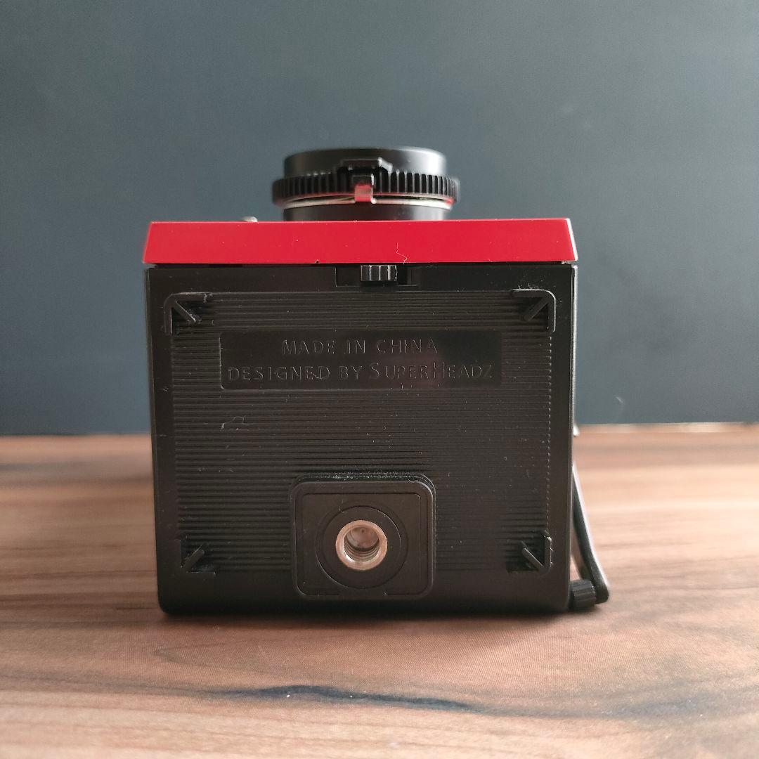 black bird fly 二眼レフ フィルムカメラ　RED