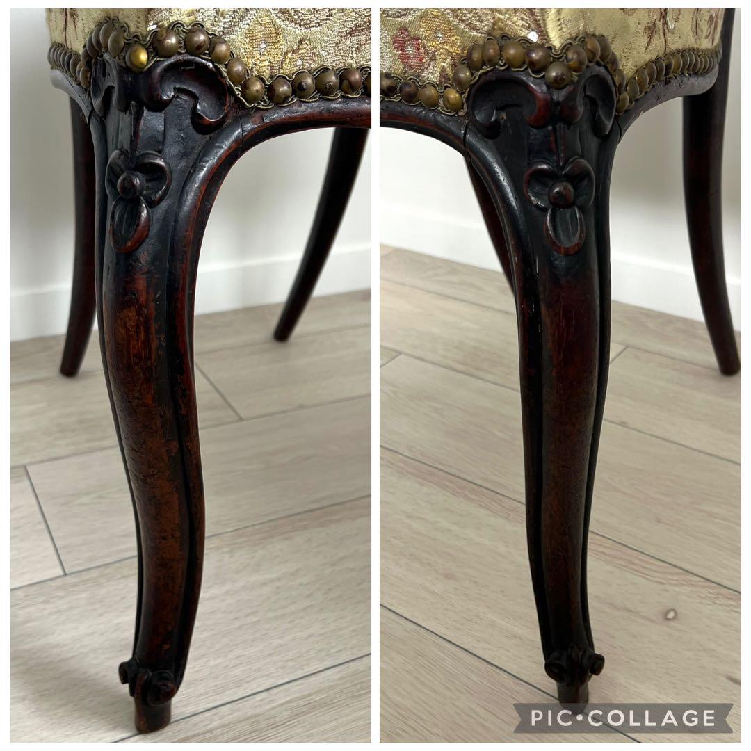 【おまとめ割有】アンティーク　サロンチェア　ヨーロッパ家具