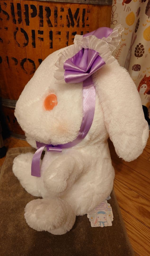 ぽてうさろっぴー ジュエリーアイズ るびぃちゃん ウルトラBIG