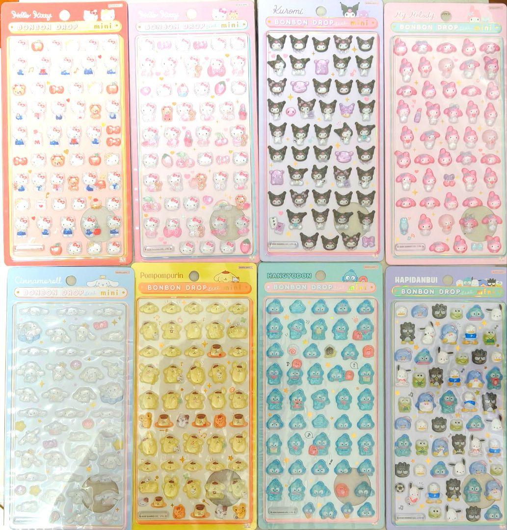 【正規品】　ボンボンドロップ　ミニ　はぴだんぶい　サンリオ　シール　ボンドロ
