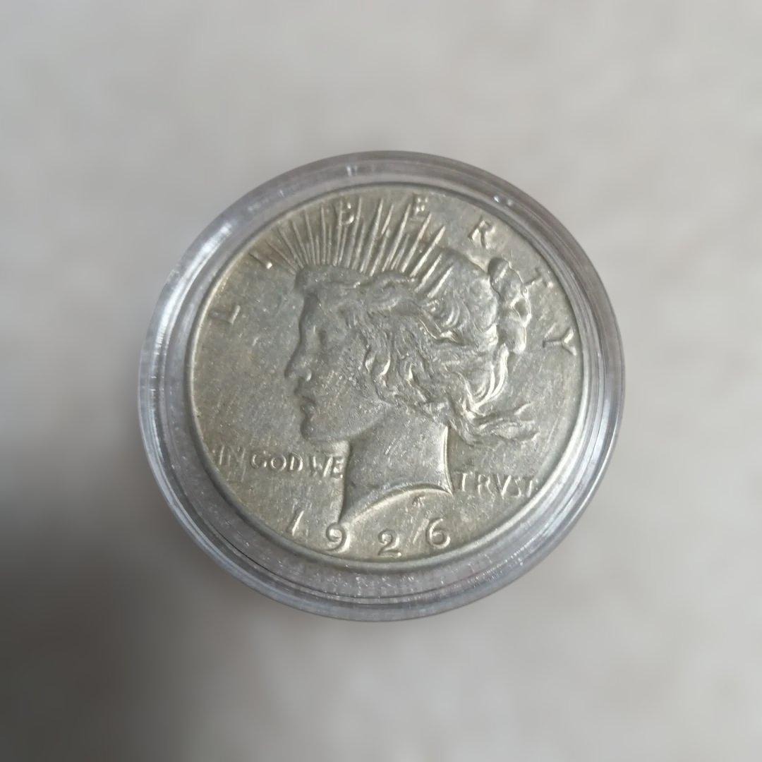 1926年 アメリカ1ドル銀貨 「ピースダラー」【銀90%】